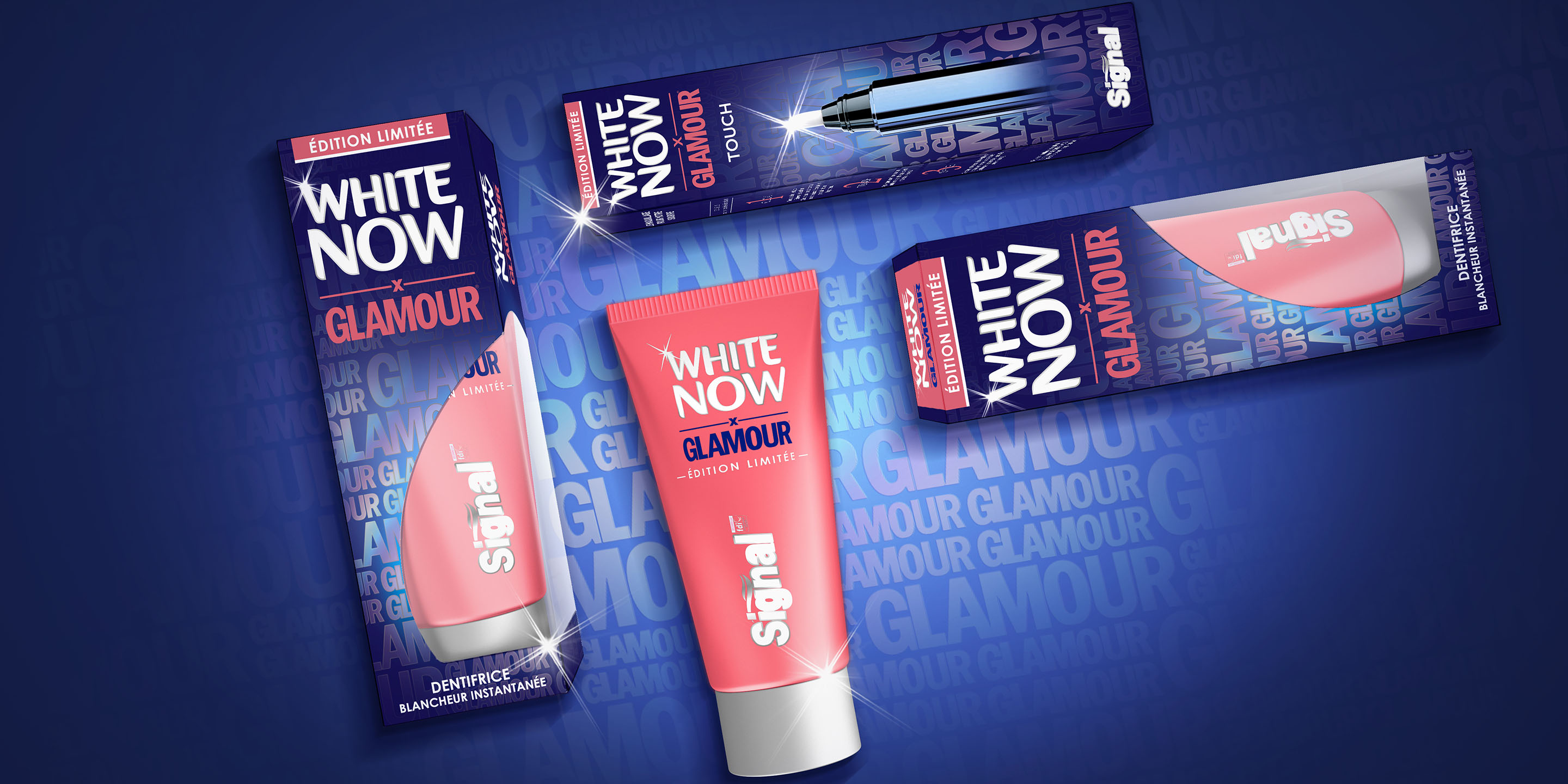 Signal White Now x Glamour Crépuscule